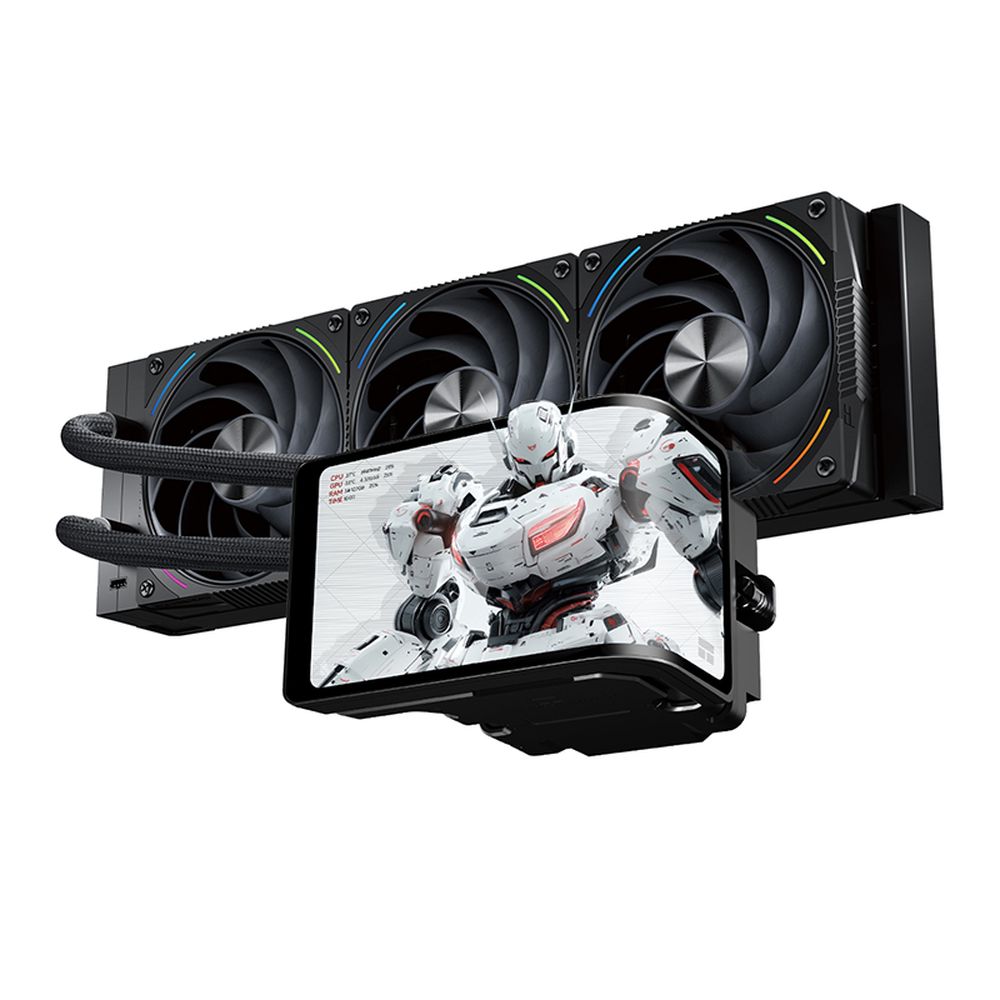 並行輸入品】 Thermalright Wonder Vision 360 Turbo ARGB BLACK | PC