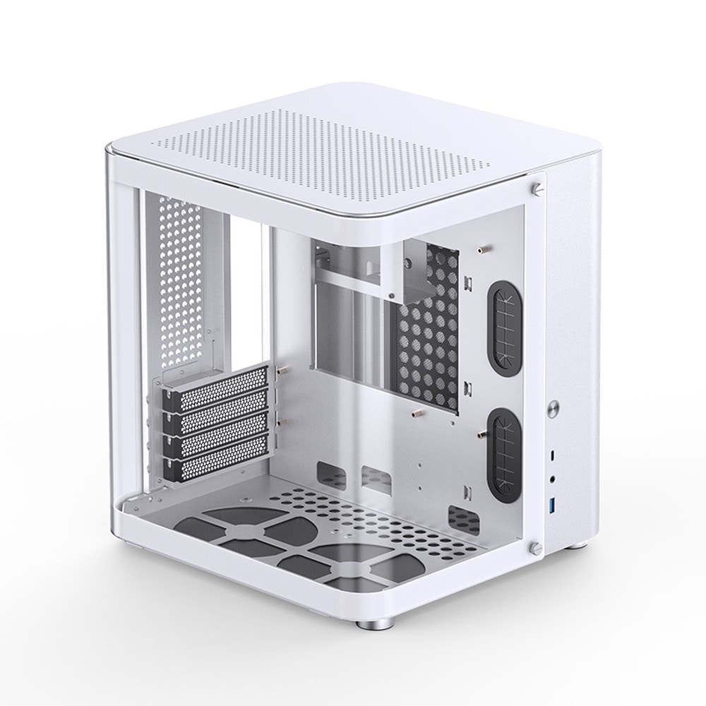 Jonsbo TK-1 2.0 White | PCパーツ,PCケース,Micro-ATX対応ケース