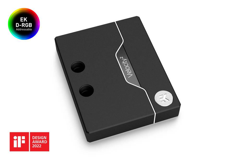 EK WaterBlocks EK-Quantum Velocity2 D-RGB - AM5 Nickel + Acetal