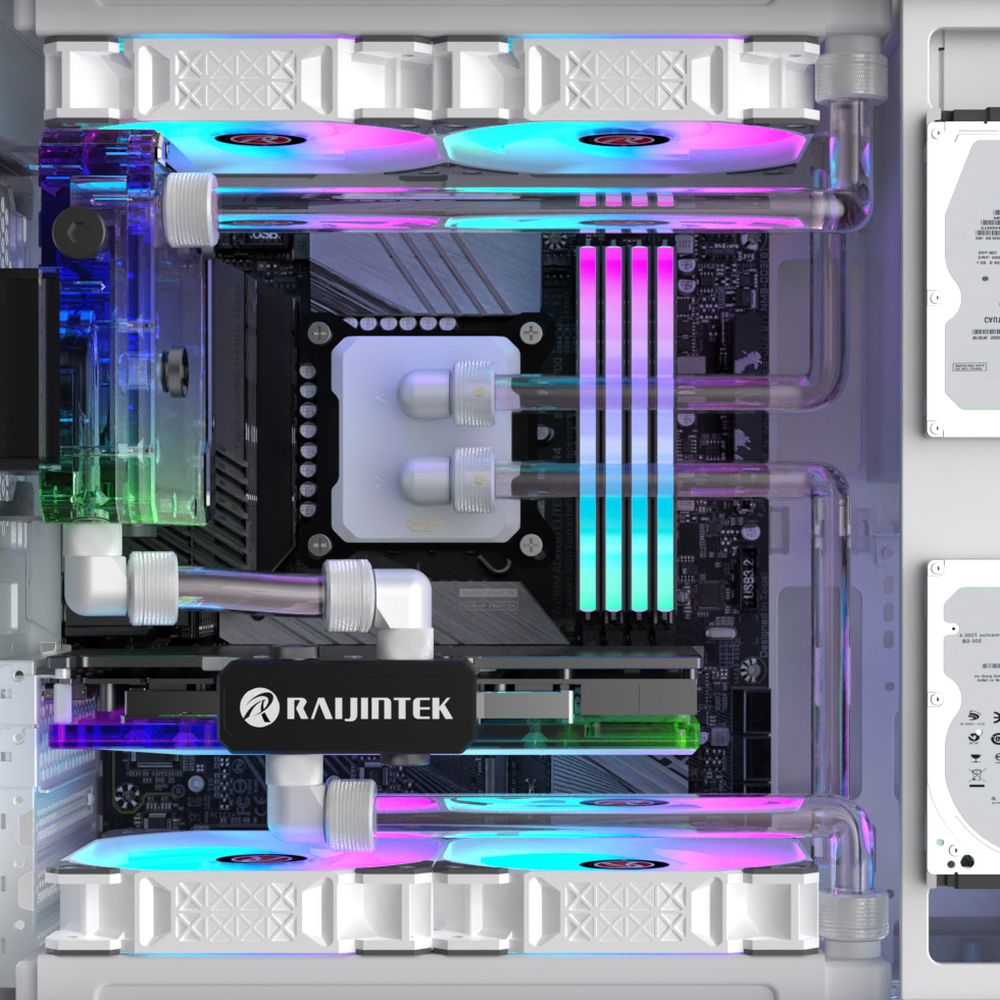 RAIJINTEK ACHERON 120 DDC RBW | 水冷パーツ,ポンプ,リザーバ一体型