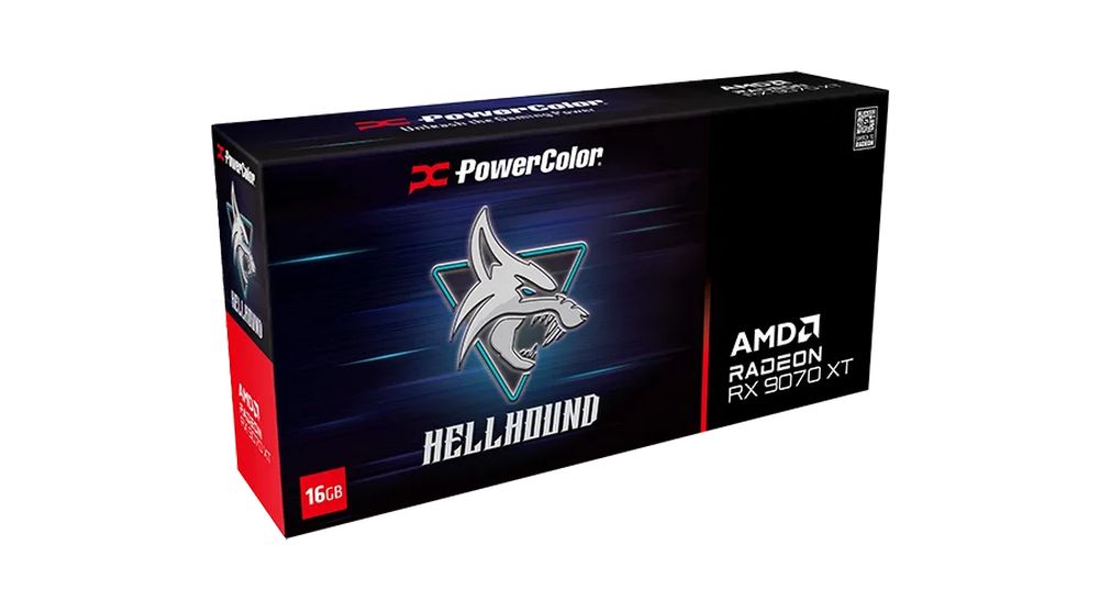 Powercolor Hellhound AMD Radeon RX 9070 XT 16GB GDDR6 | PCパーツ