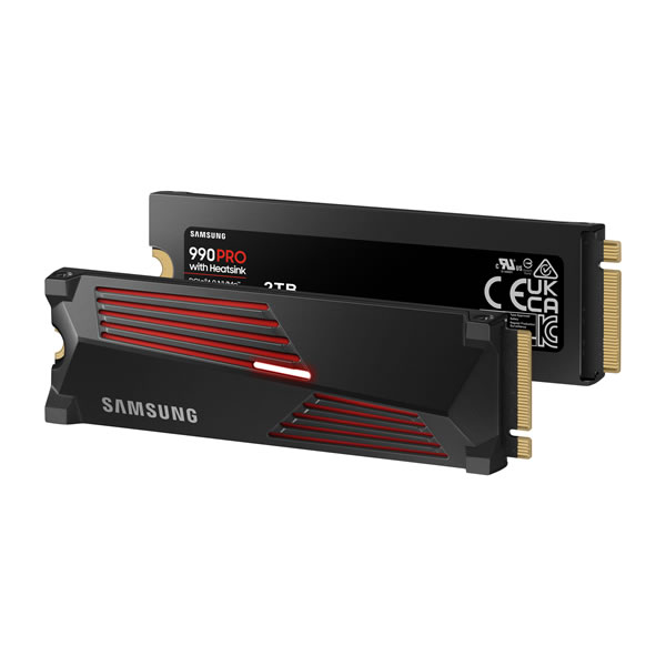 SAMSUNG MZ-V9P2T0G-IT 2TB PCIe 4.0 NVMe M.2 SSD 990 PRO with