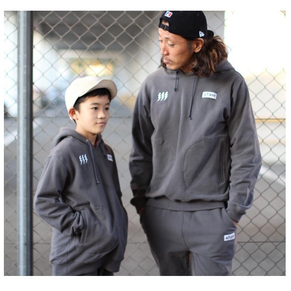 ATHLETE SWEAT PARKA/ATHLETE SWEAT PANTS セットアップ （全3カラー