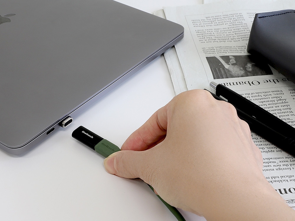 マグネットで簡単ワンタッチ接続 PD60W充電／データ転送 USB Type-C