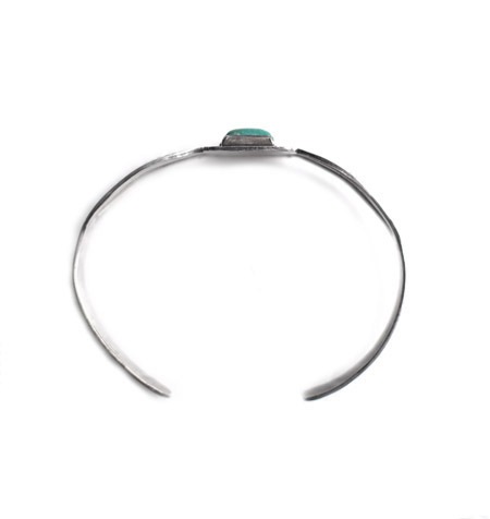 1940s Vintage Navajo ナバホ族 スタンプドシルバープレート オン