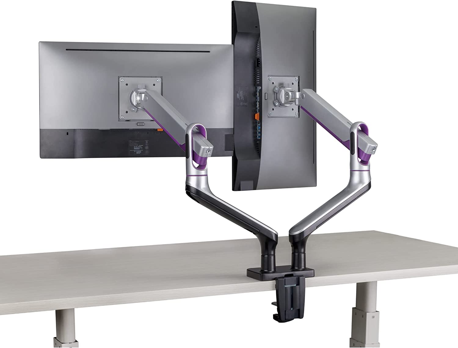 PA50-SO24 モニターアーム 2画面 デュアル グロスグレー プレミアム