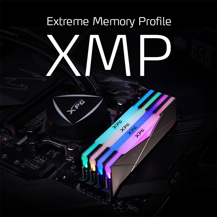 ゲーミングメモリ XPG SPECTRIX D50 DDR4 RGB ホワイト デスクトップPC