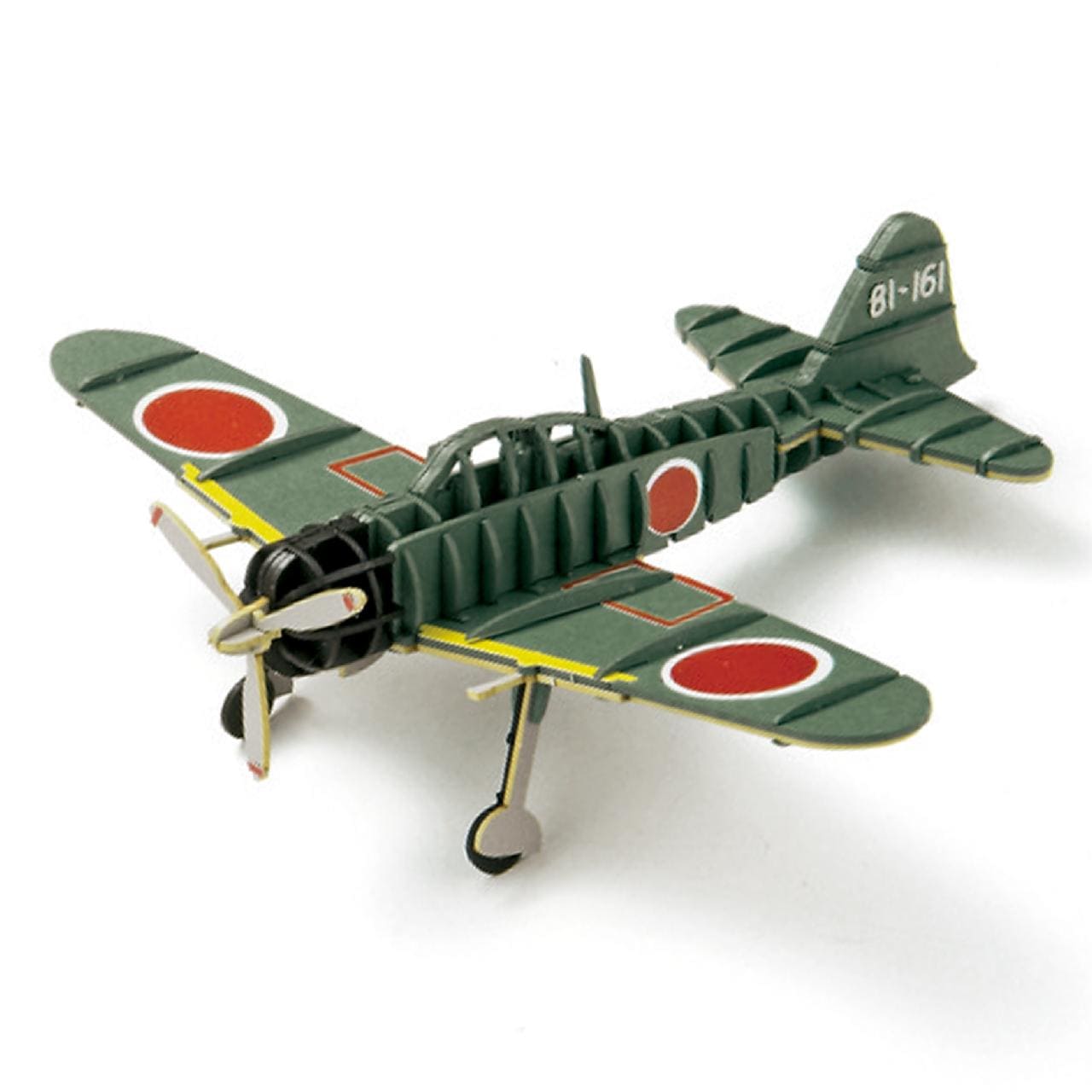 3D立体ペーパーパズル/3D Paper Puzzle,乗り物/Vehicles,零戦/Zero