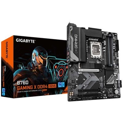 GIGABYTE B760M D2H DDR4 第13 & 12世代 Intel Core プロセッサー対応