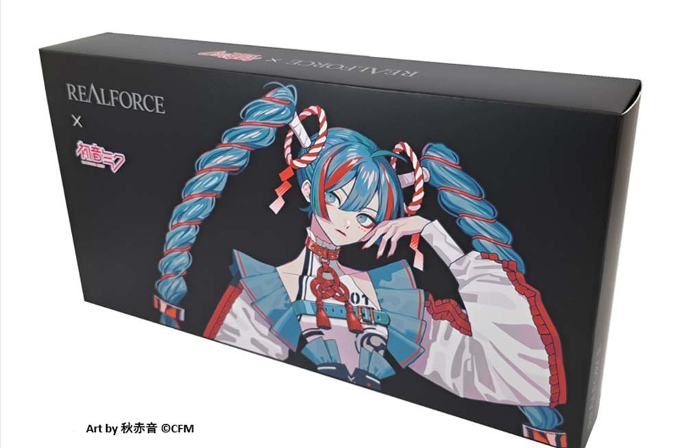 東プレ REALFORCE GX1 初音ミクコラボカラーデザインモデル テンキー