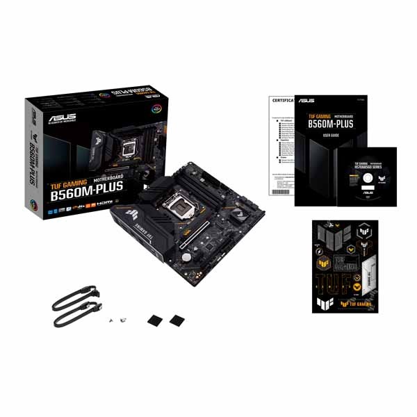 ASUS TUF GAMING B560M-PLUS mATXマザーボード LGA1200、PCIe 4.0、M.2