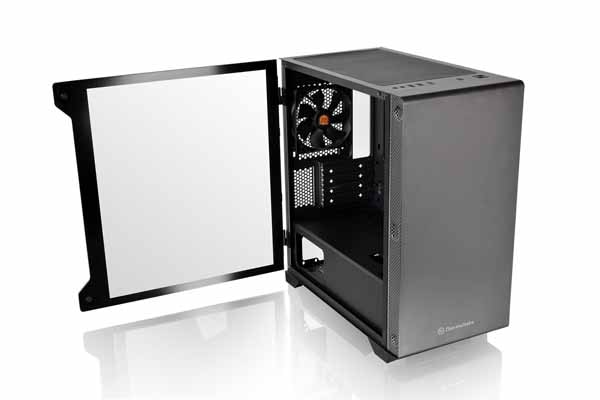 Thermaltake S100 TG ミニタワー型PCケース ブラック｜CA-1Q9-00S1WN