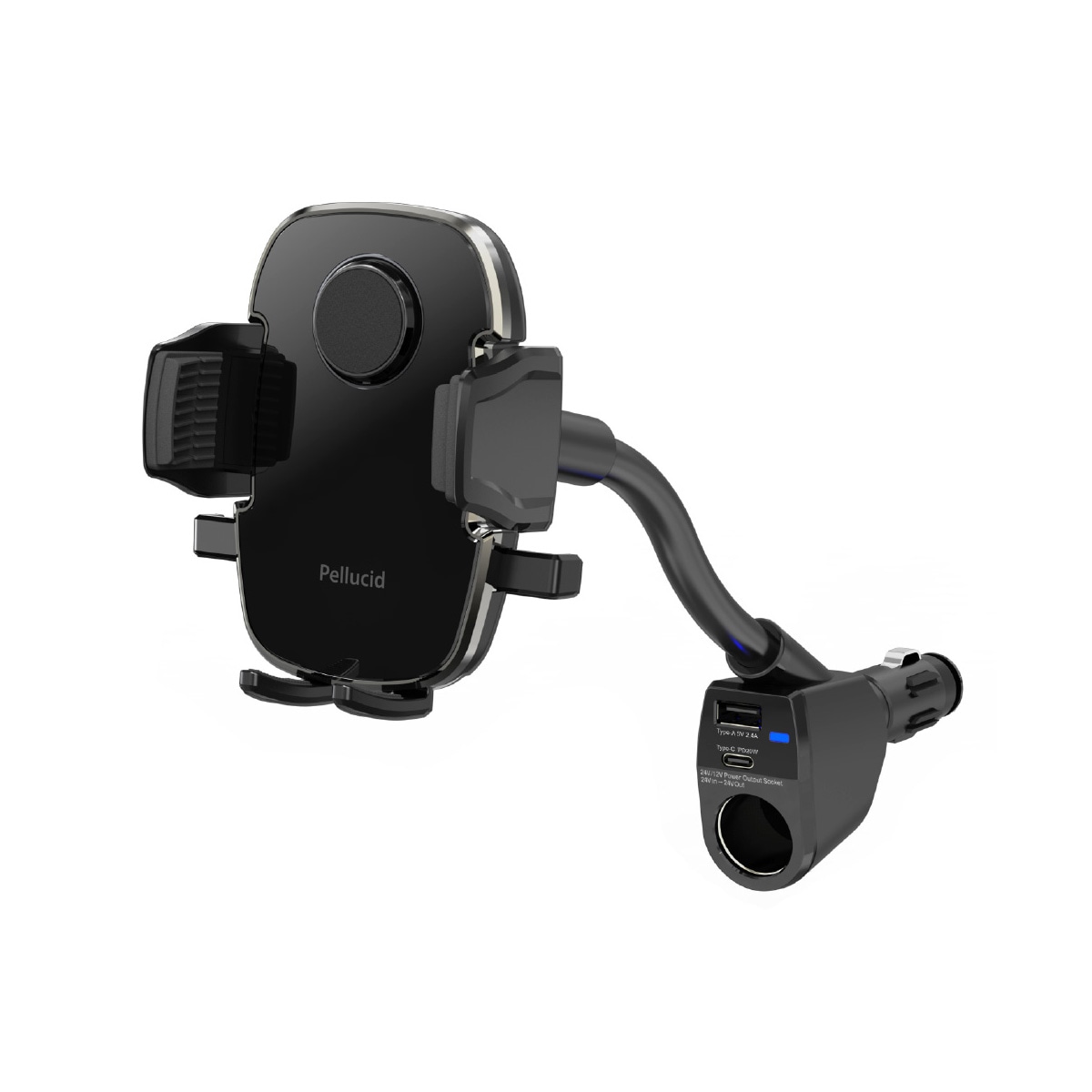 ワンタッチ開閉 スマホホルダー アクセサリソケット PPH2110 | スマホ