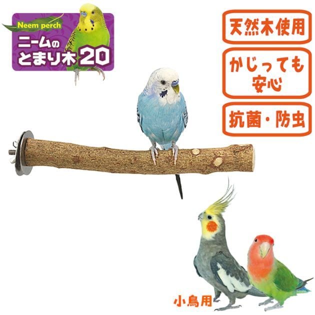 ニームのとまり木20/止まり木 とまり木 小鳥 サンコー SANKO 三晃商会