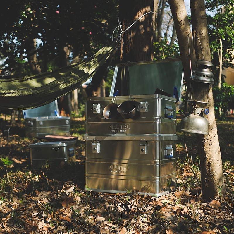 ALUTEC ALUMINUM CONTAINER / CLASSIC SERIES- S(48L） | Metal