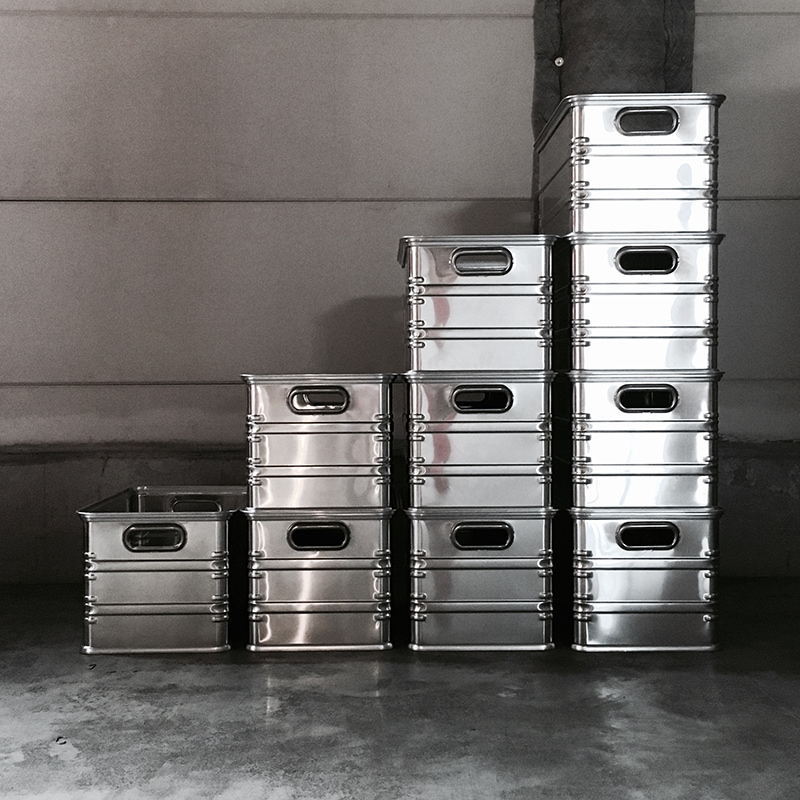 ZARGES ALUMINUM CONTAINER / OPEN TOP | Metal Products,Box&Basket