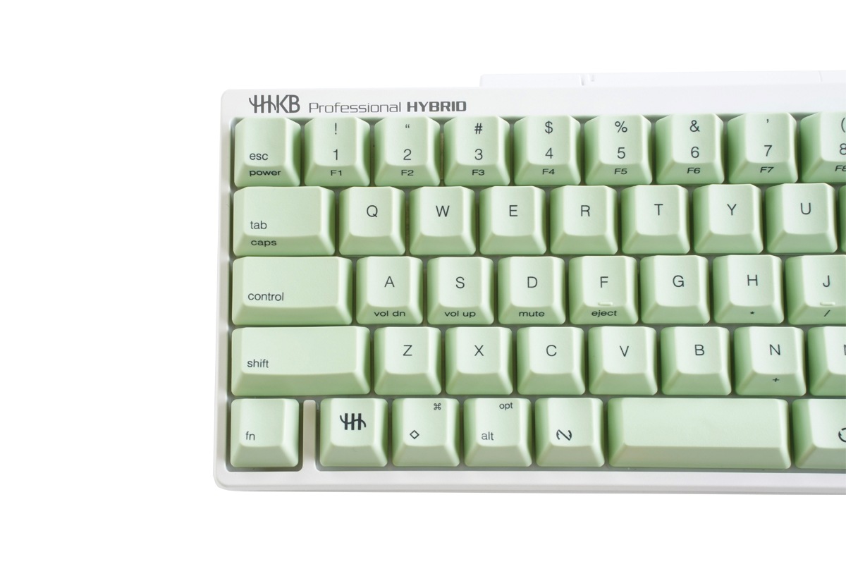 キートップセット（山葵）日本語配列／中央印字｜HHKB｜PFUダイレクト