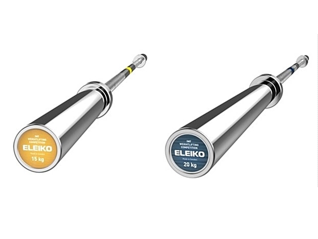 Eleiko】 IWF ウェイトリフティング競技用バー 15kg、20kg ※送料無料