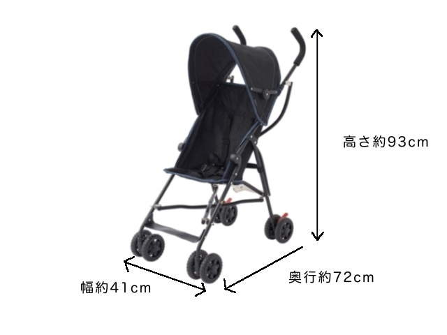 簡易 ベビーカー バギー fan ネオ D 西松屋 7～24ヶ月 軽量 コンパクト