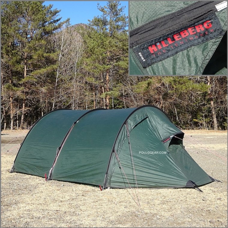 HILLEBERG KERON 3 Green フットプリント付き ケロン3GT - Hilleberg（ヒルバーグ）公式サイト by エイアンドエフ