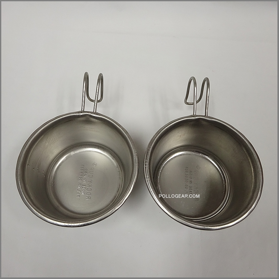 ロッキーカップ　　ビンテージ 初期型 ROCKY CUP<BR>ロッキーカップ 1/2PINT<BR>シェラカップ
