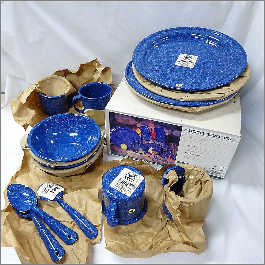 【ヴィンテージ】CINSA ★ シンサ キャンプセット他！ホーロー 食器・鍋 cinsa ホーローセット｜Yahoo!フリマ（旧PayPayフリマ）