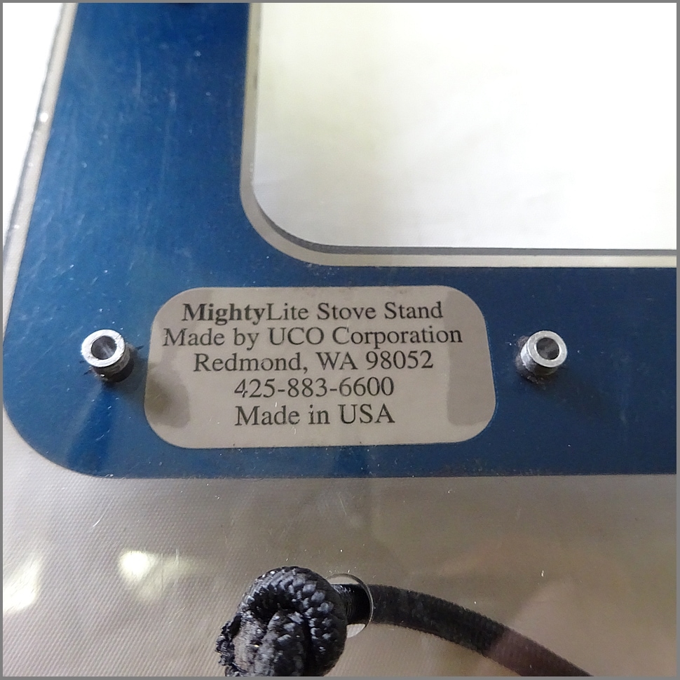 UCO Mightylite stove stand dragonfly専用 UCO×MSR<BR>ストーブスタンド<BR>ウィスパーライト<BR>MightyLite