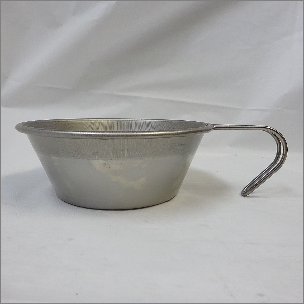 【未使用】　SIERRA CLUB シェラカップ ステンレス製 ステンレスシェラカップ・ブラックシェラカップセット（各1つ