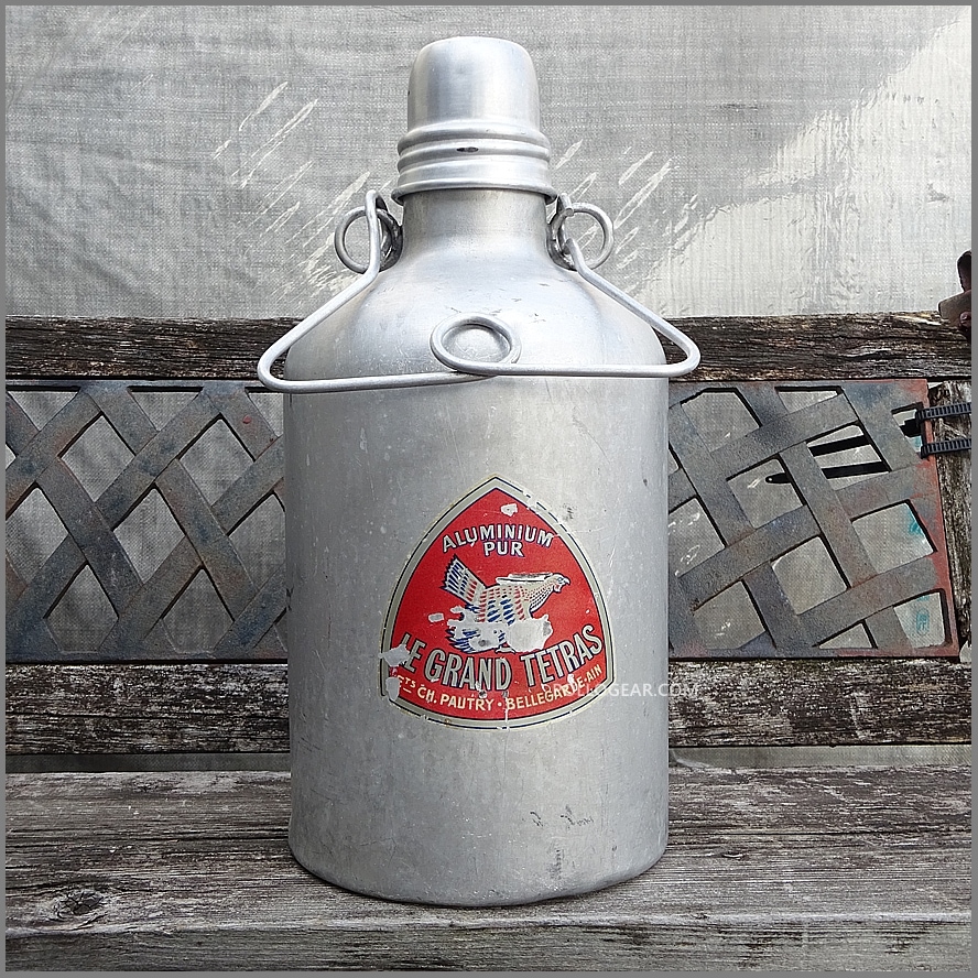 稀少　仏 70年代～80年代 TAボトルケージ（グランテトラ） 愛しの水筒 LE GRAND TETRAS のボトルについて。映画監督・平野勝之