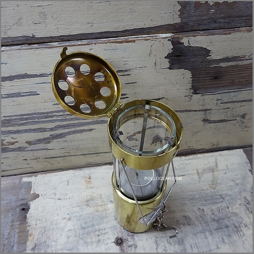 エルエルビーン　ビンテージ　ランタン LLビーン ブラス<BR> キャンドルランタン<BR> フリップトップ 真鍮製