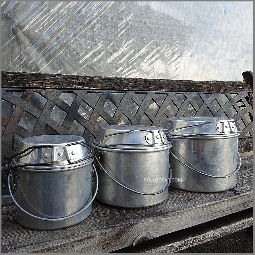 ホットンブルドッグクッカー スタッキングクッカーの始祖？ホットン社のビリー缶”ノンスティック