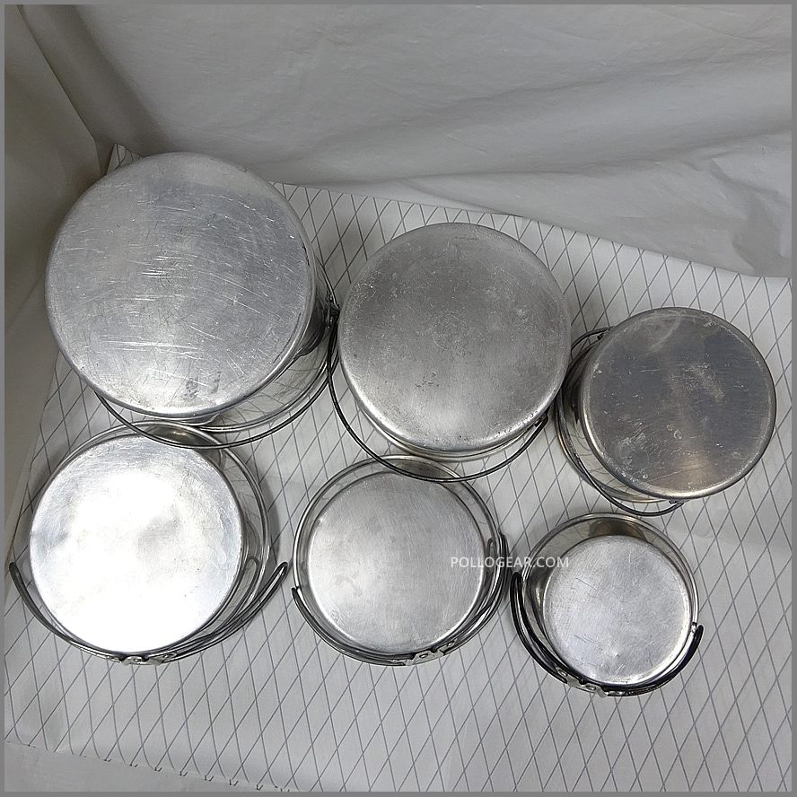 ホットンブルドッグクッカー スタッキングクッカーの始祖？ホットン社のビリー缶”ノンスティック