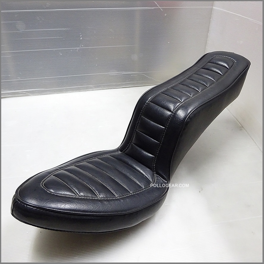 ショベル チョップショップ製 キング&クイーン シート 4速フレーム