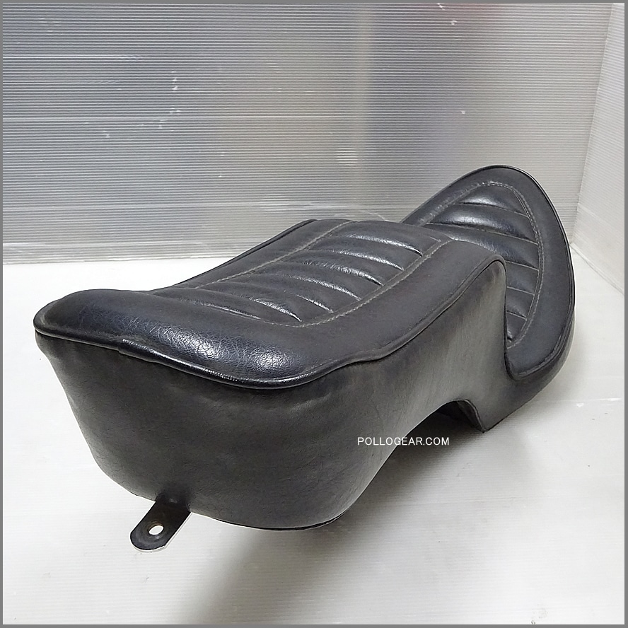 ショベル チョップショップ製 キング&クイーン シート 4速フレーム