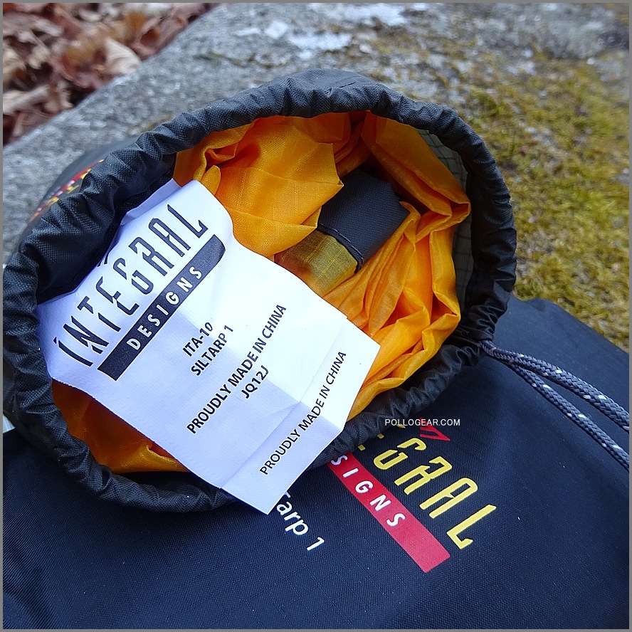 INTEGRAL DESIGNS SilTarp 1 タープ INTEGRAL DESIGNS Siltarp1 - そとあそびきろく