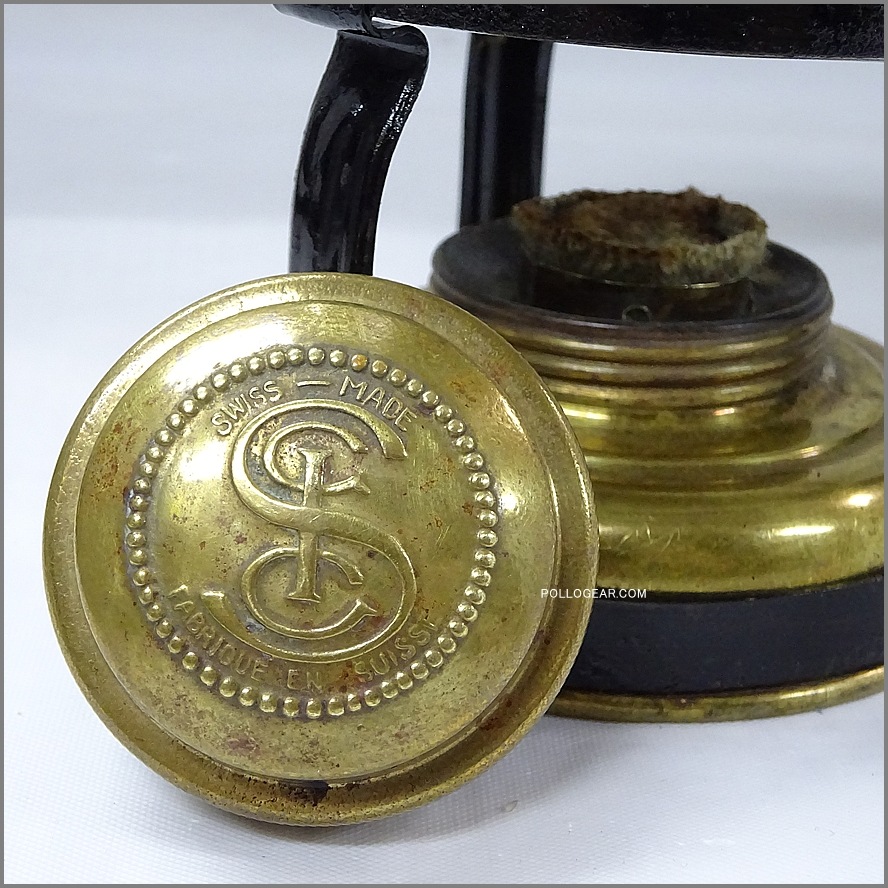 ビンテージアルコールストーブ　GLOGAU & CO 激レア 1940年代 スイス SIGG<BR>クッカー アルコールストーブ<BR>Aluminum