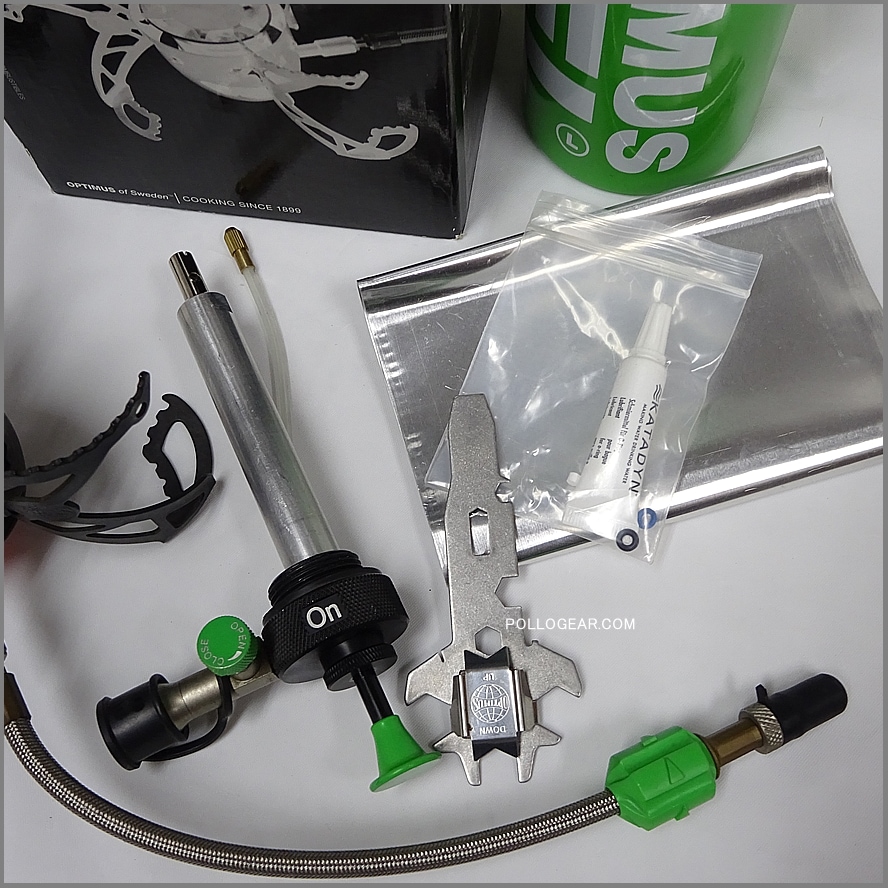 OPTIMUS NOVA TA ストーブ新品未使用未点火　新品付属品多数付セット デッド Optimus No.85<BR>オプティマス ノバプラス<BR>NOVA＋ 未使用品