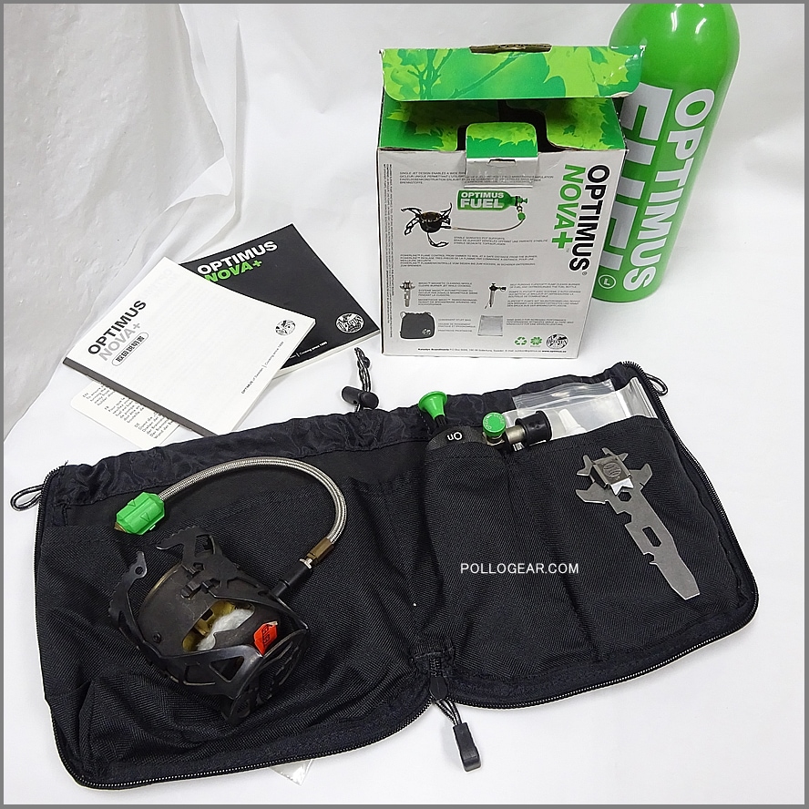 OPTIMUS NOVA ガソリン・灯油ストーブ新品未使用未点付属品多数付セット デッド Optimus No.85<BR>オプティマス ノバプラス<BR>NOVA＋ 未使用品