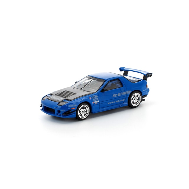 1/64 MAZDA RX-7 (FC3S) RE-AMEMIYA - RE-AMEMIYA BLUE 1/64 マツダ RX