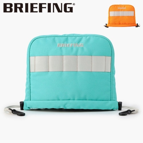 ブリーフィング アイアン カバー CP CR [オレンジ / アクア] BRIEFING