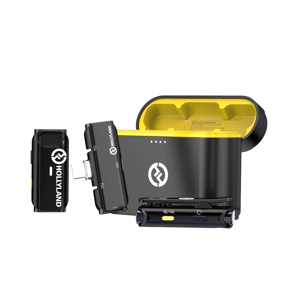 Hollyland LARK C1 Duo ワイヤレスマイクロホンシステム（Android版