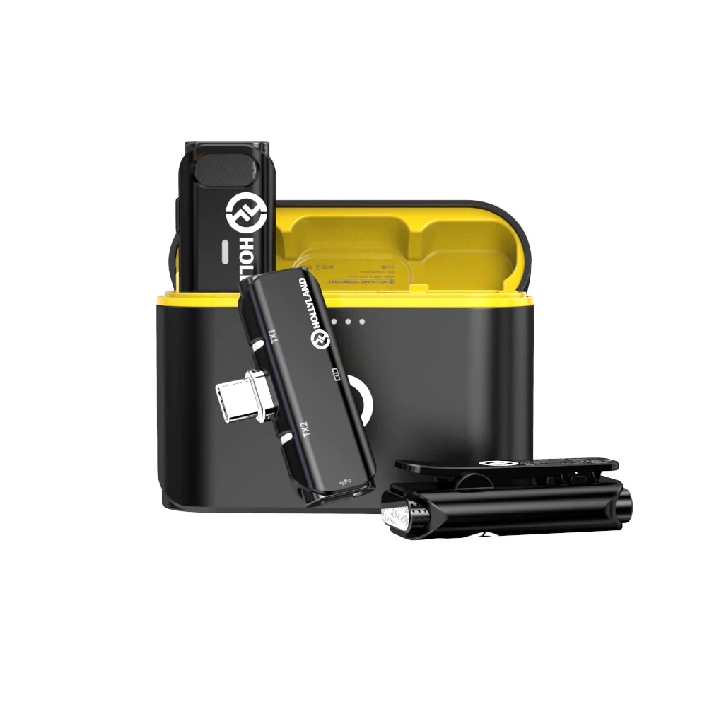 Hollyland LARK C1 Duo ワイヤレスマイクロホンシステム（Android版