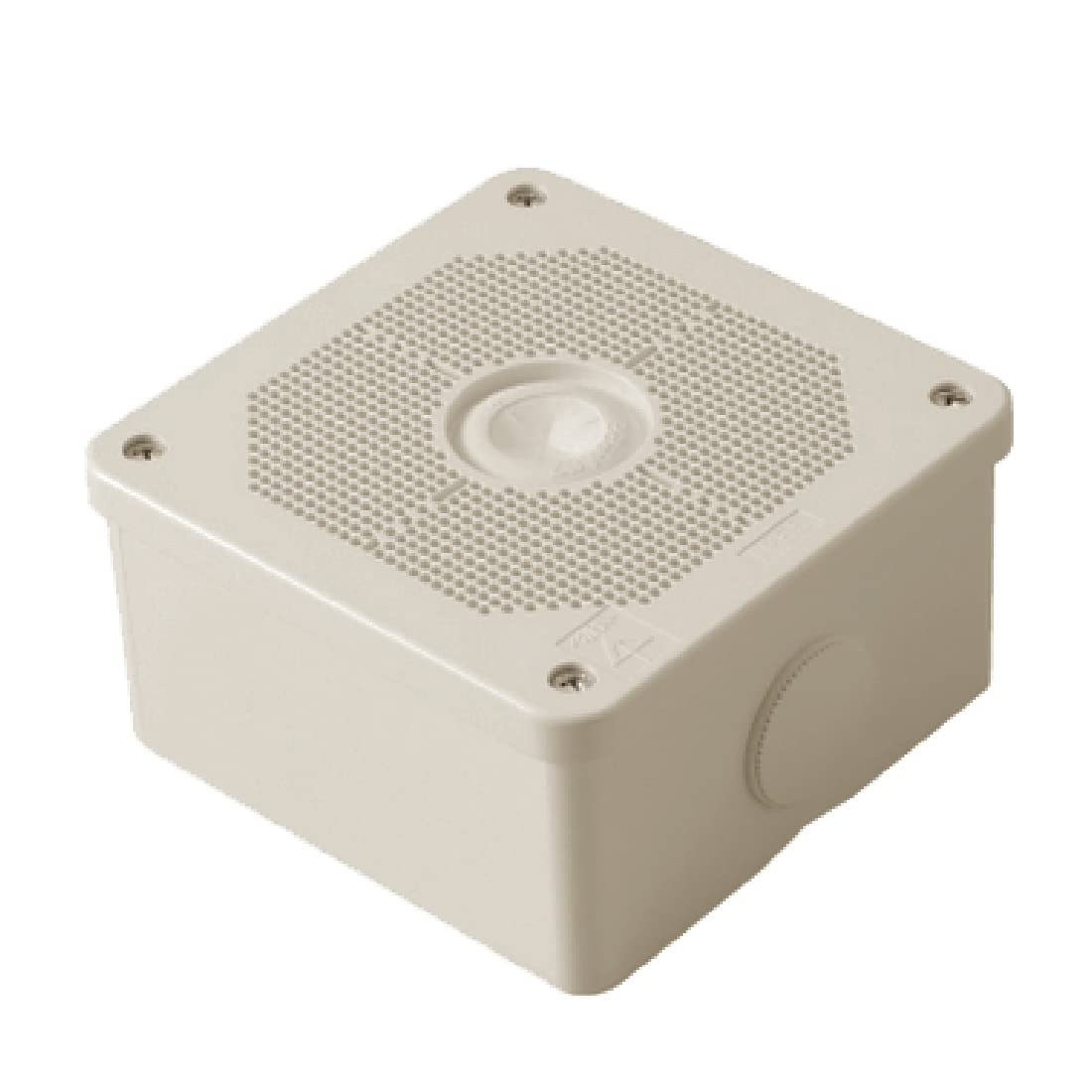 即配】未来工業 PV4B-BLNF1 露出用四角ボックス(取付自在蓋) 防犯