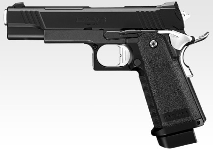 東京マルイ　ハイキャパ　ガスブロ 東京マルイ、ガスブロ「ハイキャパ4.3 D.O.R」3月5日発売決定！ SF風の