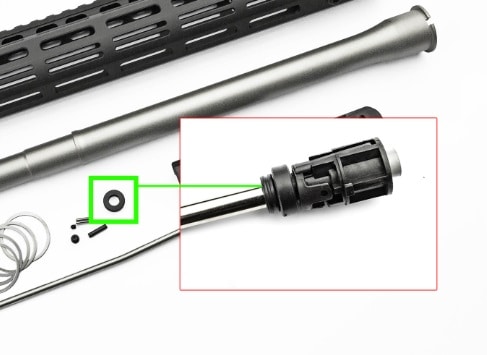 RA-TECH x EMG GHK/Noveske Gen 3 N4 M-LOK ハンドガードセット -14.5