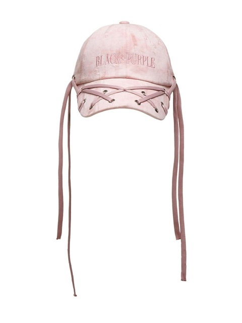 BLACK PURPLE】Vortex strap eyelet cap | OUR BRAND,BLACK PURPLE