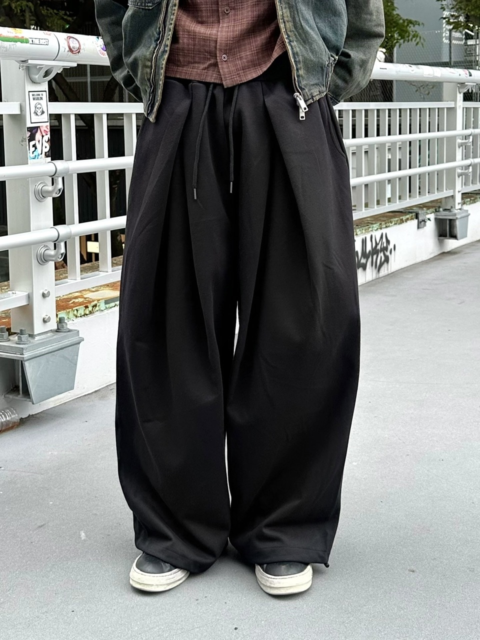 大阪店WEB限定受注制【Chikashitsu +】double tuck balloon sweat