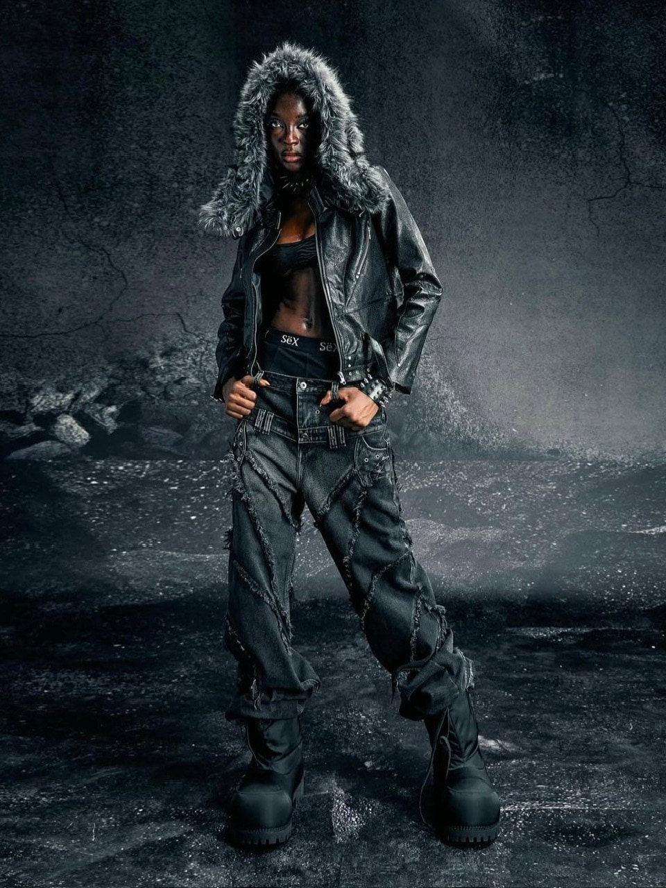 Cozy world Wide】KNIGHT CLUB LEATHER JACKET | OUR BRAND,Cozy world