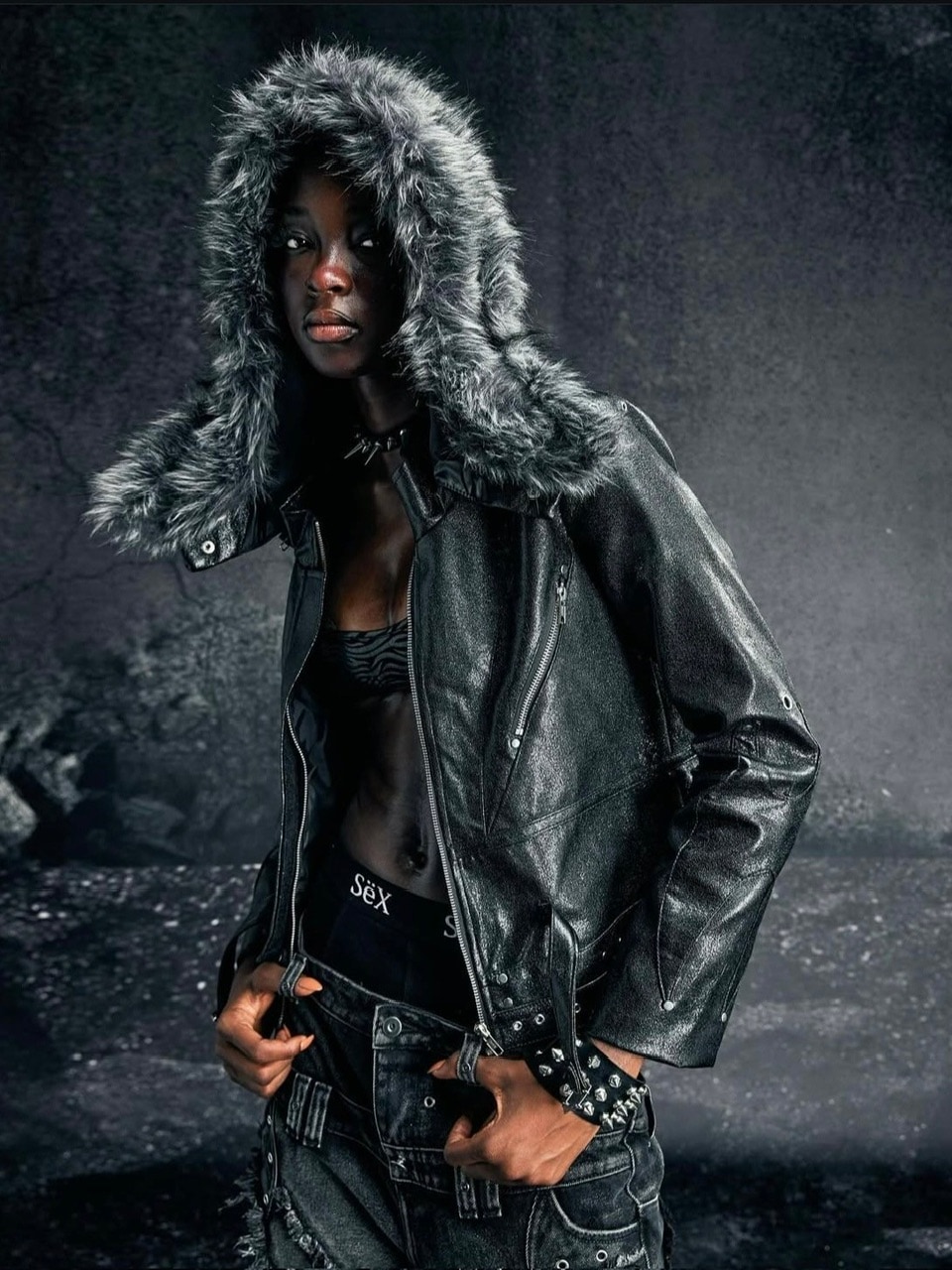 Cozy world Wide】KNIGHT CLUB LEATHER JACKET | OUR BRAND,Cozy world