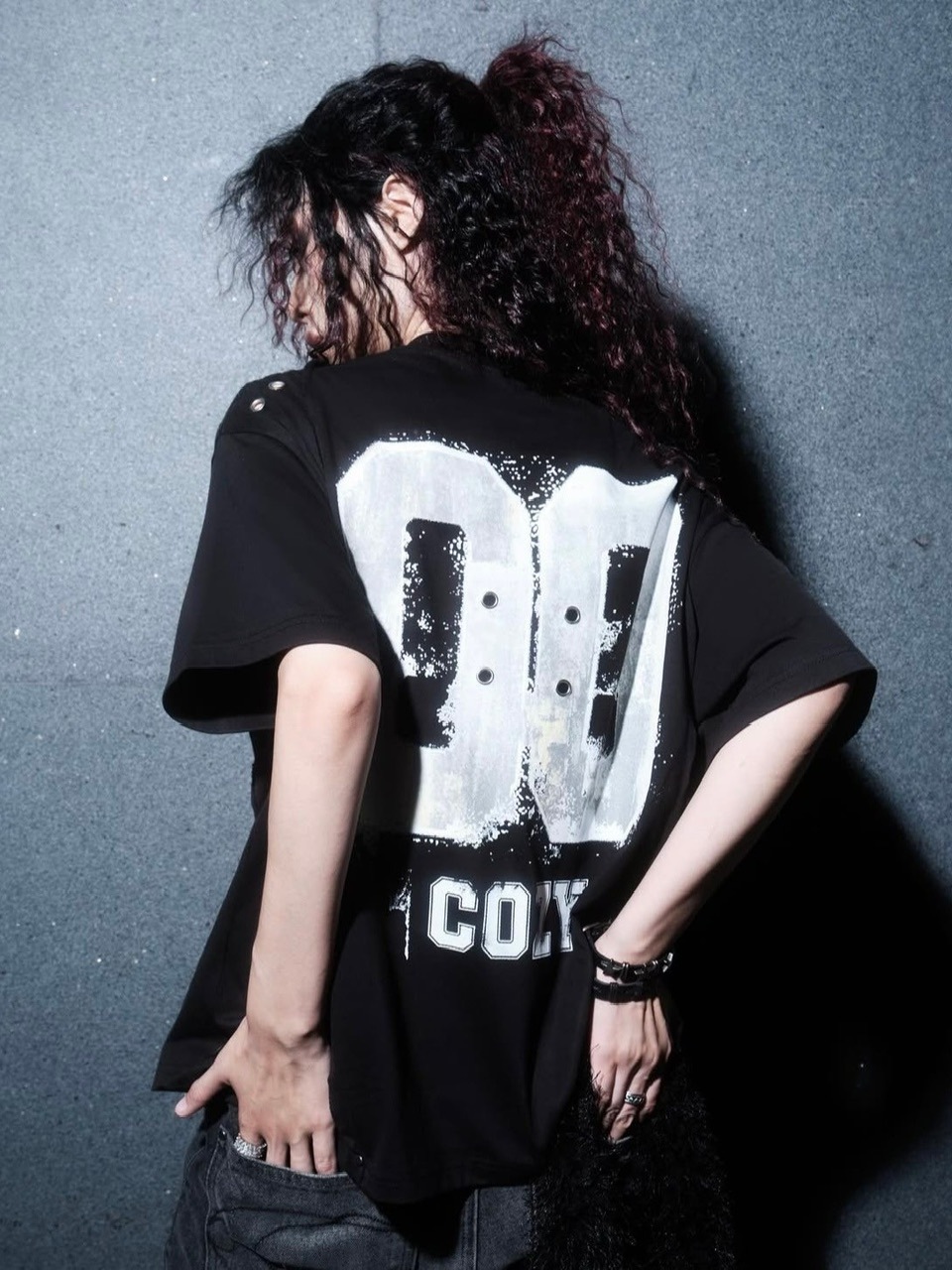 Cozy world Wide】00 KNIGHT CLUB T SHIRT | OUR BRAND,Cozy world